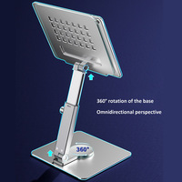 Stojak na Tablet biurko regulowane składane uchwyty na iPad Pro Air Mini 11 12.9 Macbook Samsung Xiaomi Huawei uchwyt na Tablet 5